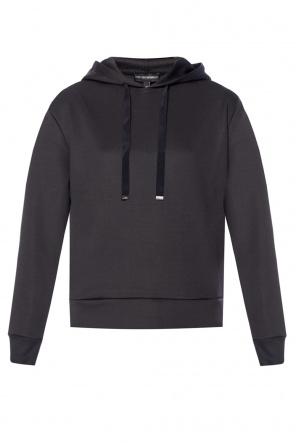 Sweatshirt with a sequin logo, zdjęcie 1 Sweatshirt with a sequin logo od Emporio Armani